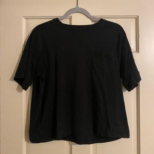 Christian Soriano Black Boxy T-Shirt